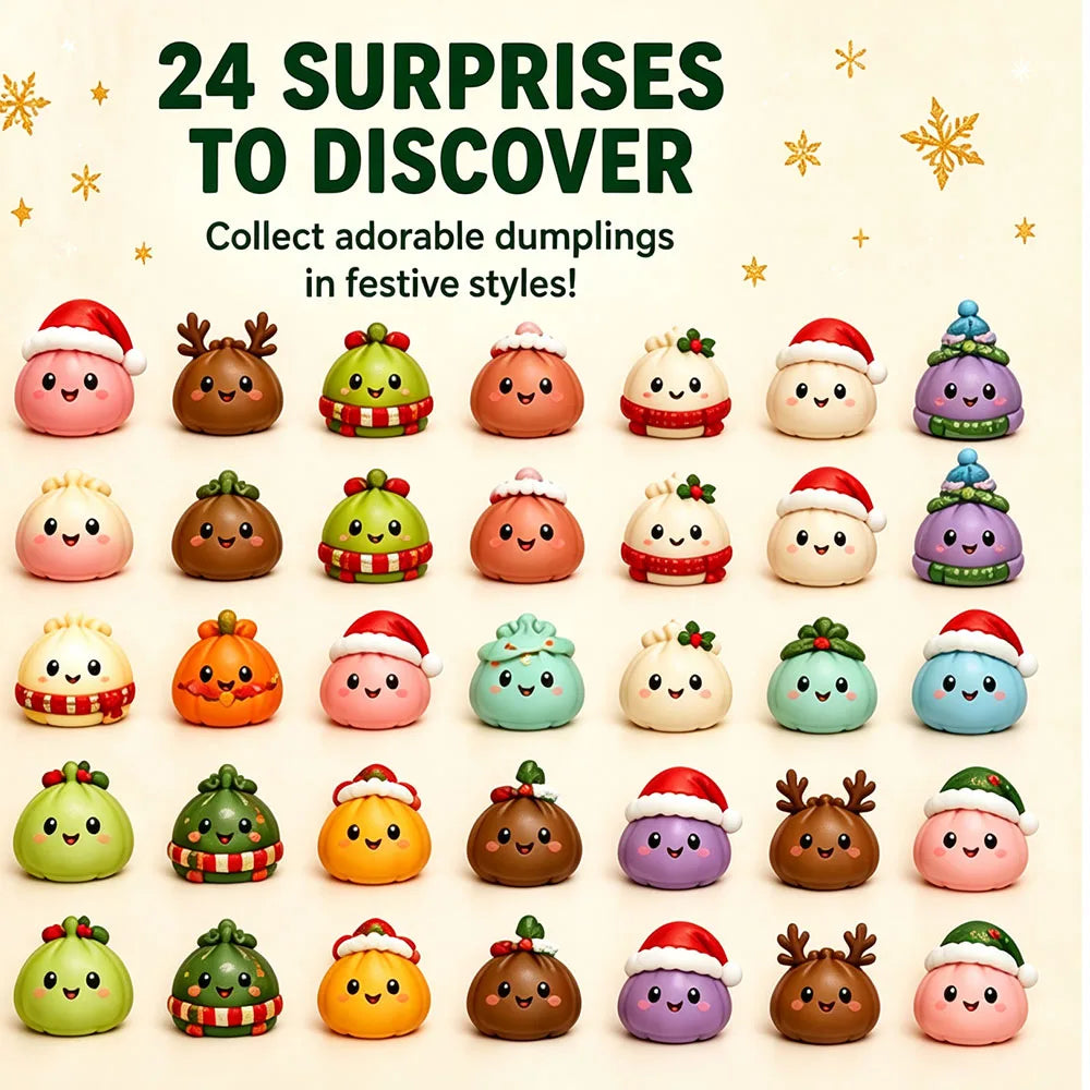 Squishy Advent Calendar — 24 Days of Surprise Squishies